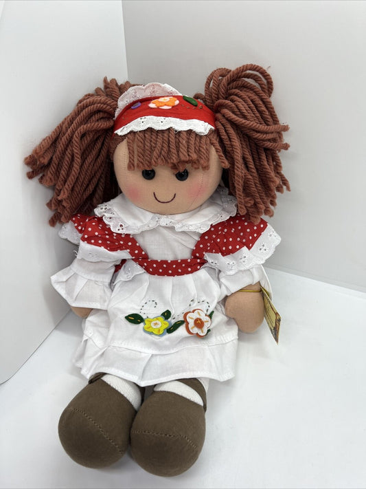 Bambola di pezza 33 cm tipo my doll collezione clarissa