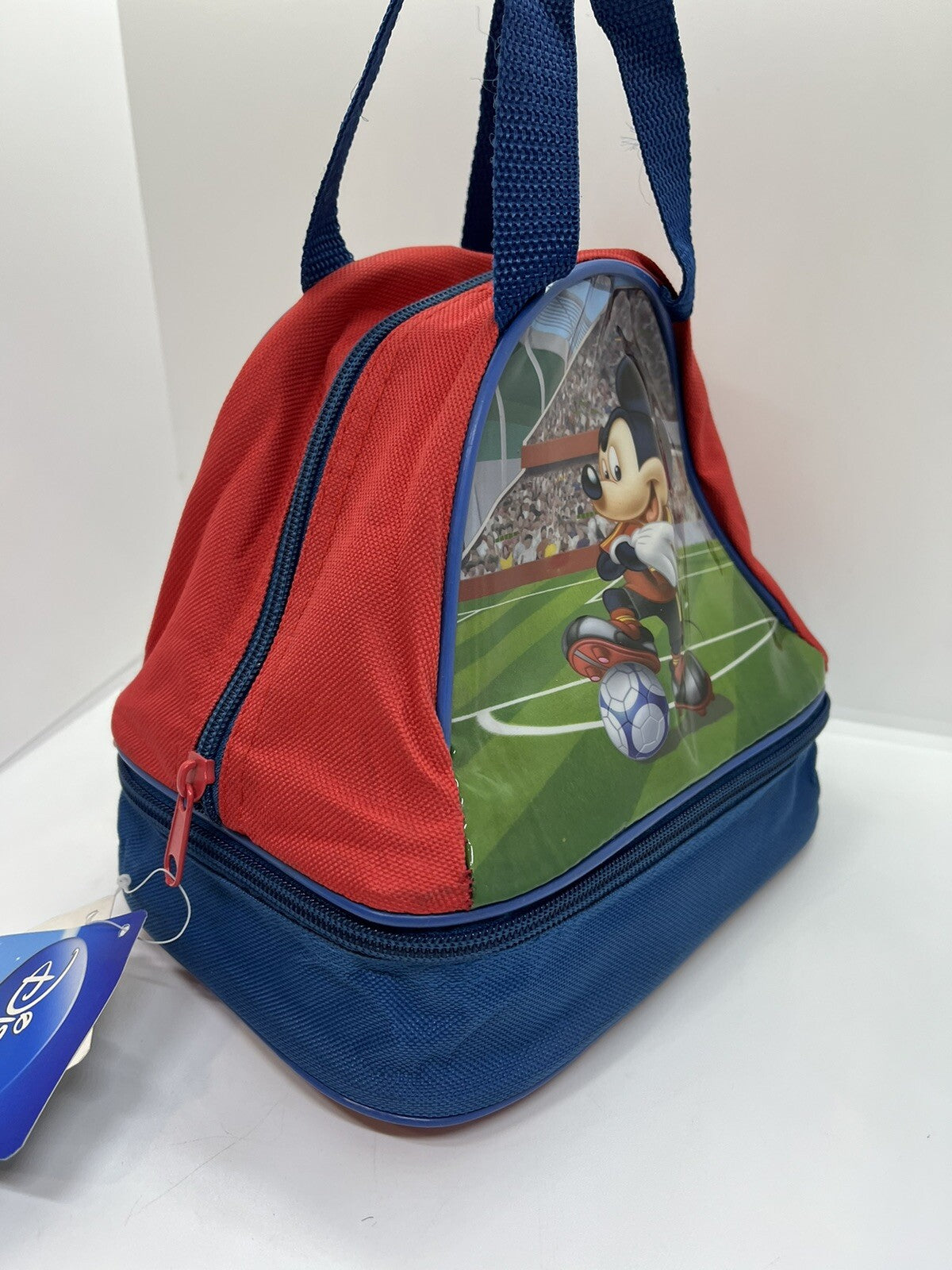 Cestino porta merenda ricreazione Topolino Mickey Mause Calcio bambini