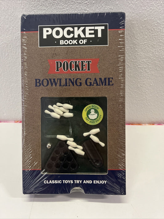 mini gioco pocket book of bowling game toy divertente gioco da tavolo
