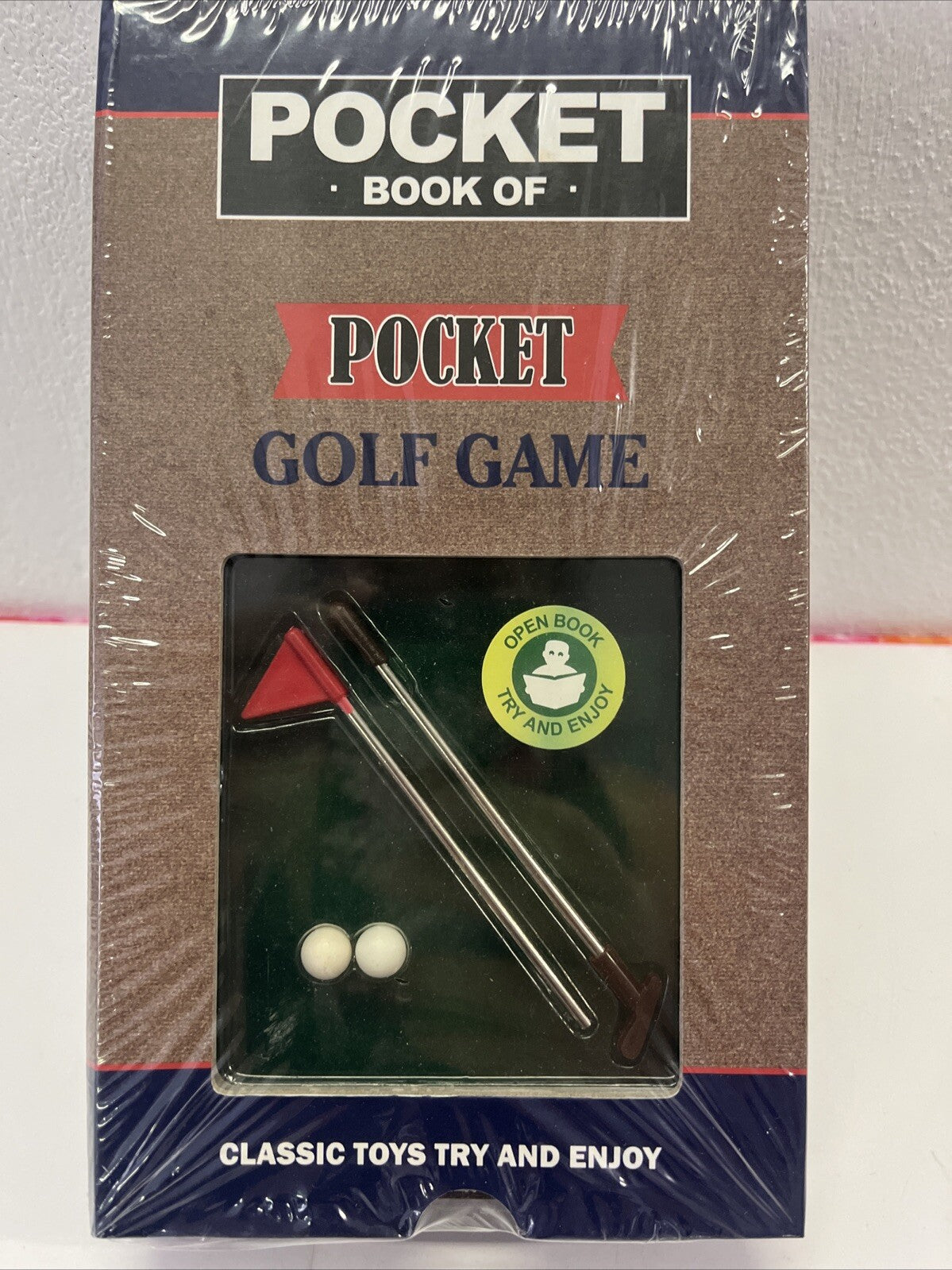 mini gioco pocket book of golf game toy divertente gioco da tavolo