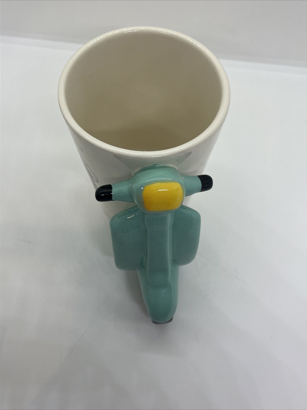tazza colazione 3d mug vespa club motori manico motorino