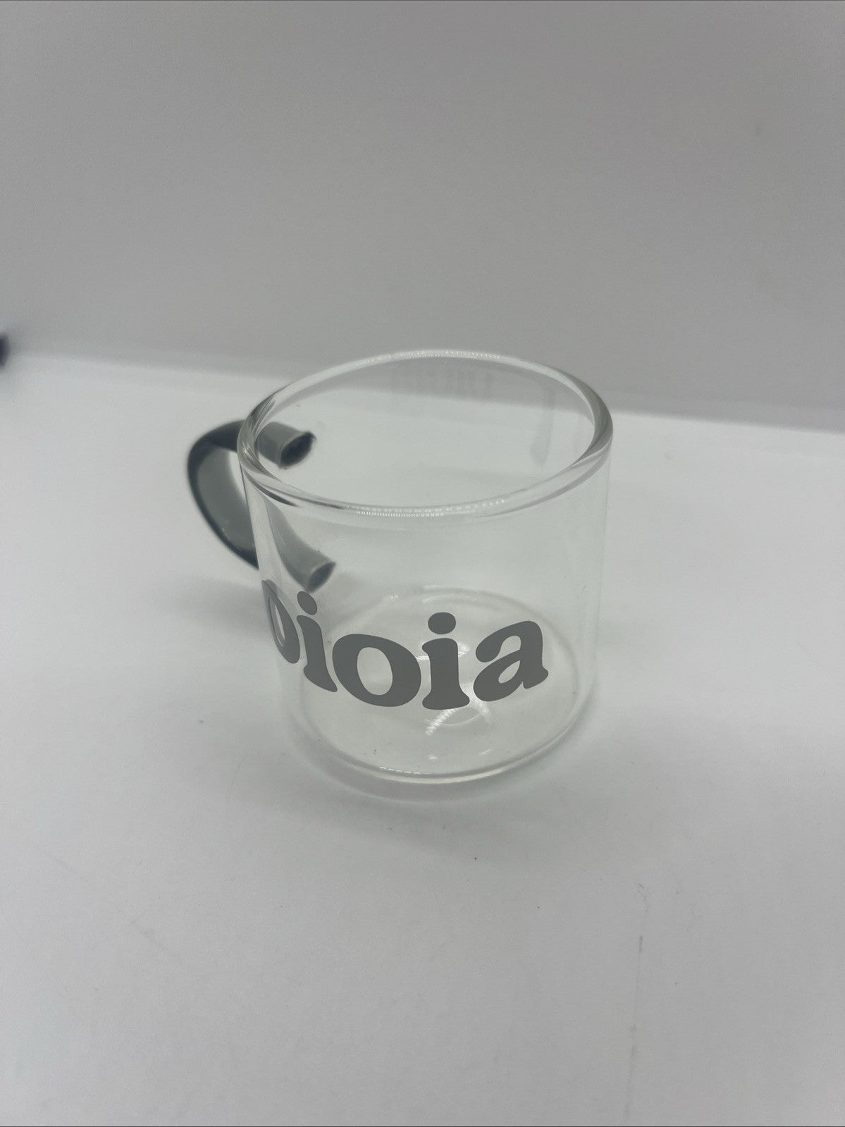 tazzina in vetro caffè OIOIA divertente regalo unico tazza le lamentine