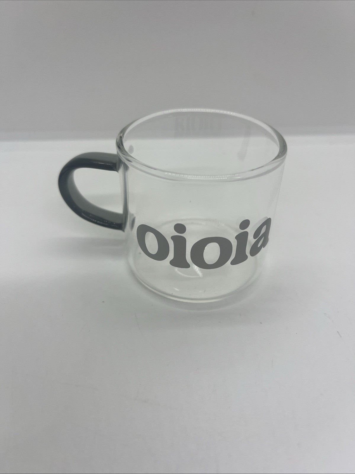 tazzina in vetro caffè OIOIA divertente regalo unico tazza le lamentine