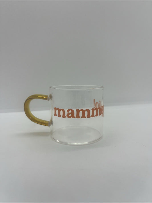 tazzina caffè MAMMEGLIO divertente regalo unico tazza bar serie le lamentose