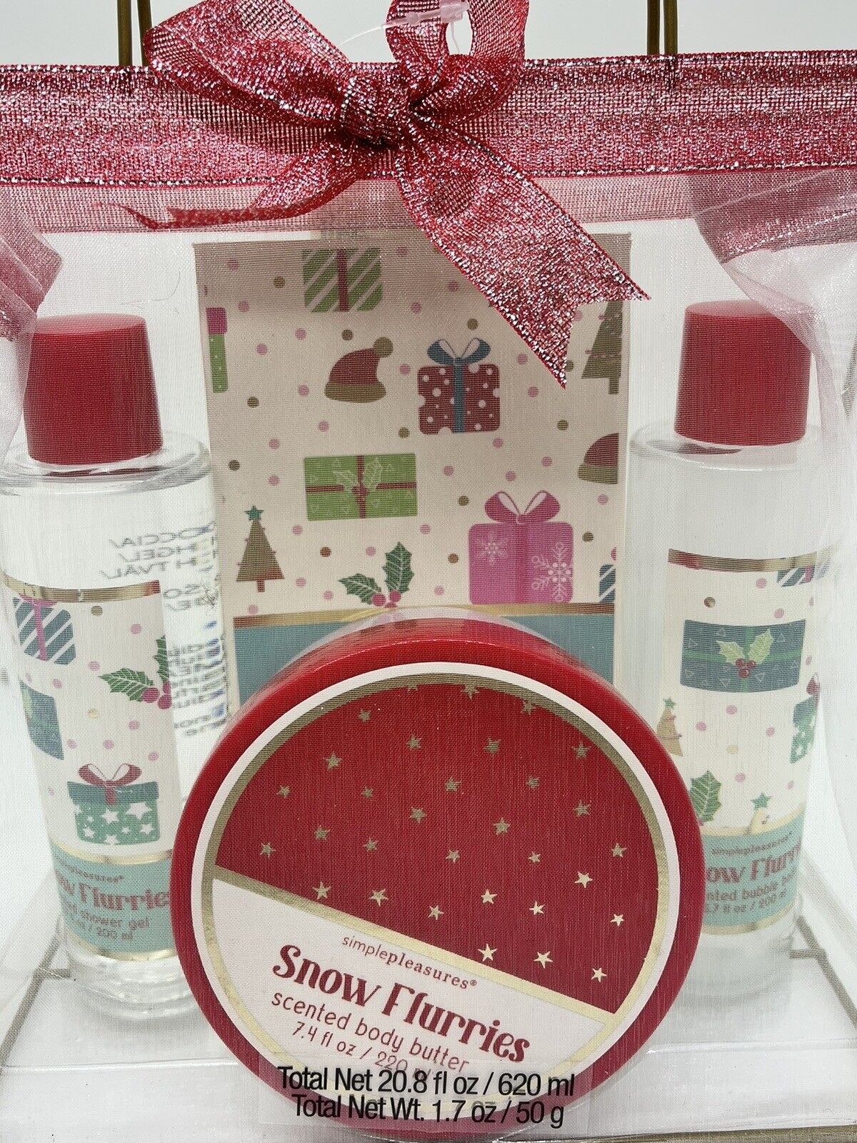 confezione regalo crema bagnoschiuma gel doccia Sali Natale christmas Set