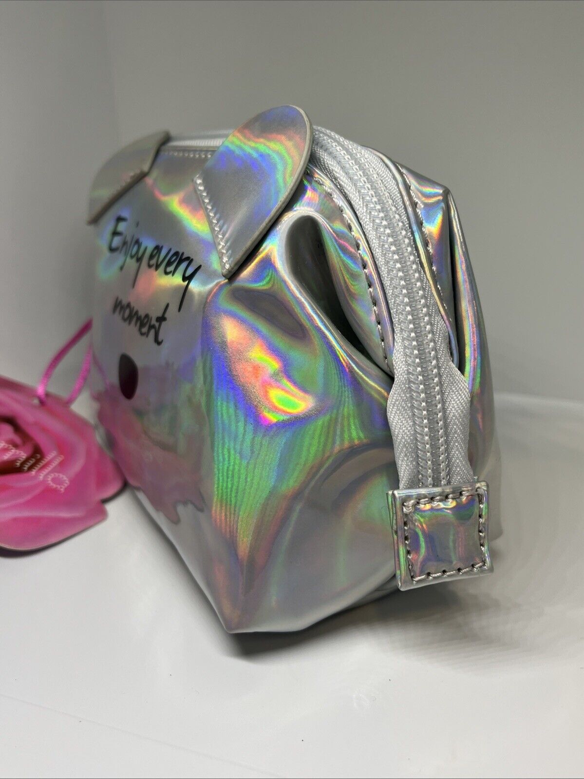 Three stars camomilla Milano porta oggetti gioielli borsa beauty trousse 12x14x8