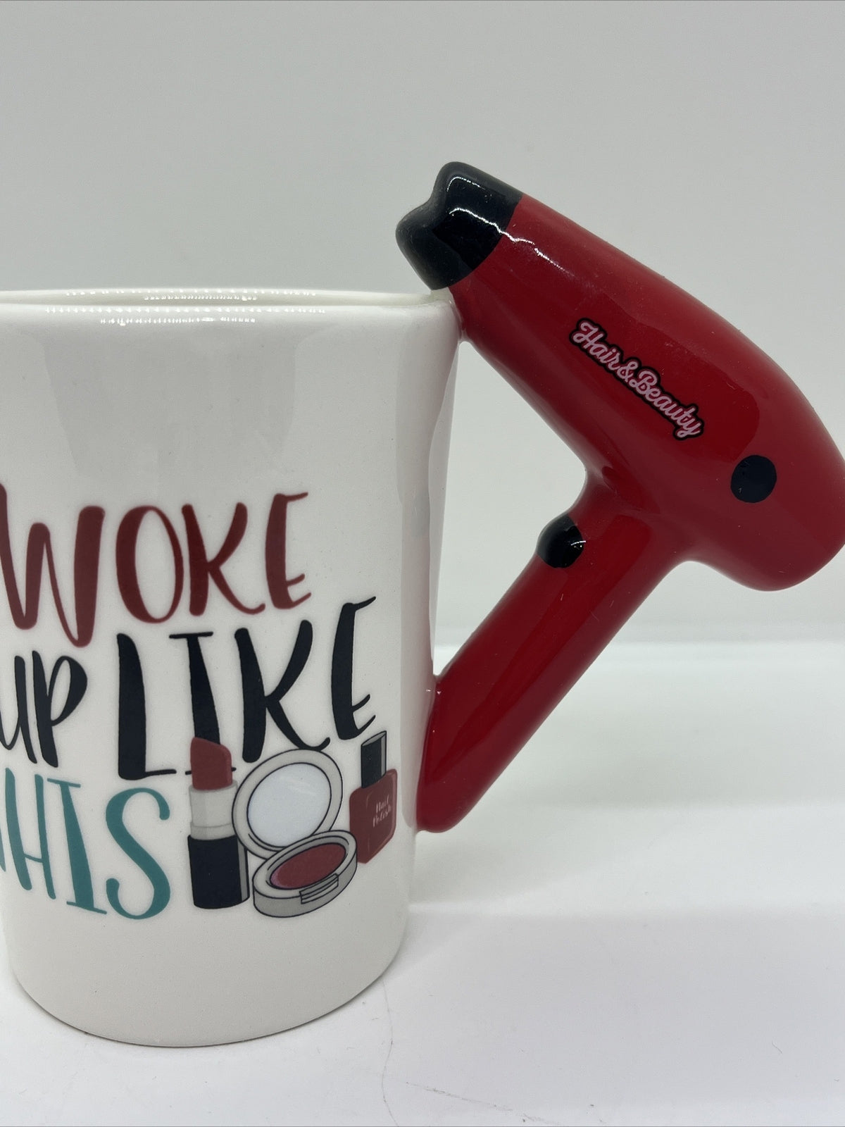 tazza colazione beauty mug phone 3D cosmetici bellezza parrucchiera