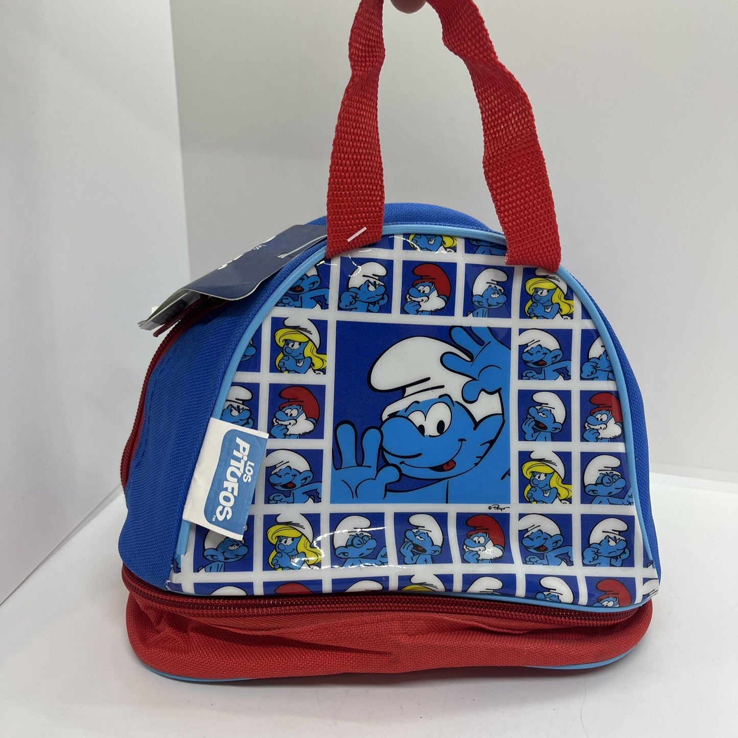 Cestino porta merenda Puffi puffo Peyo bambini