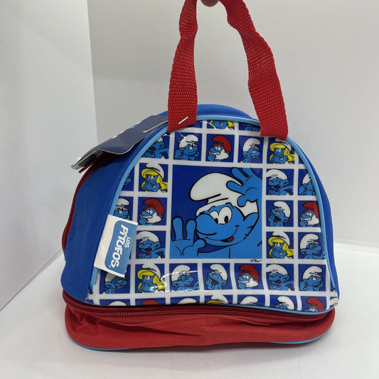 Cestino porta merenda Puffi puffo Peyo bambini