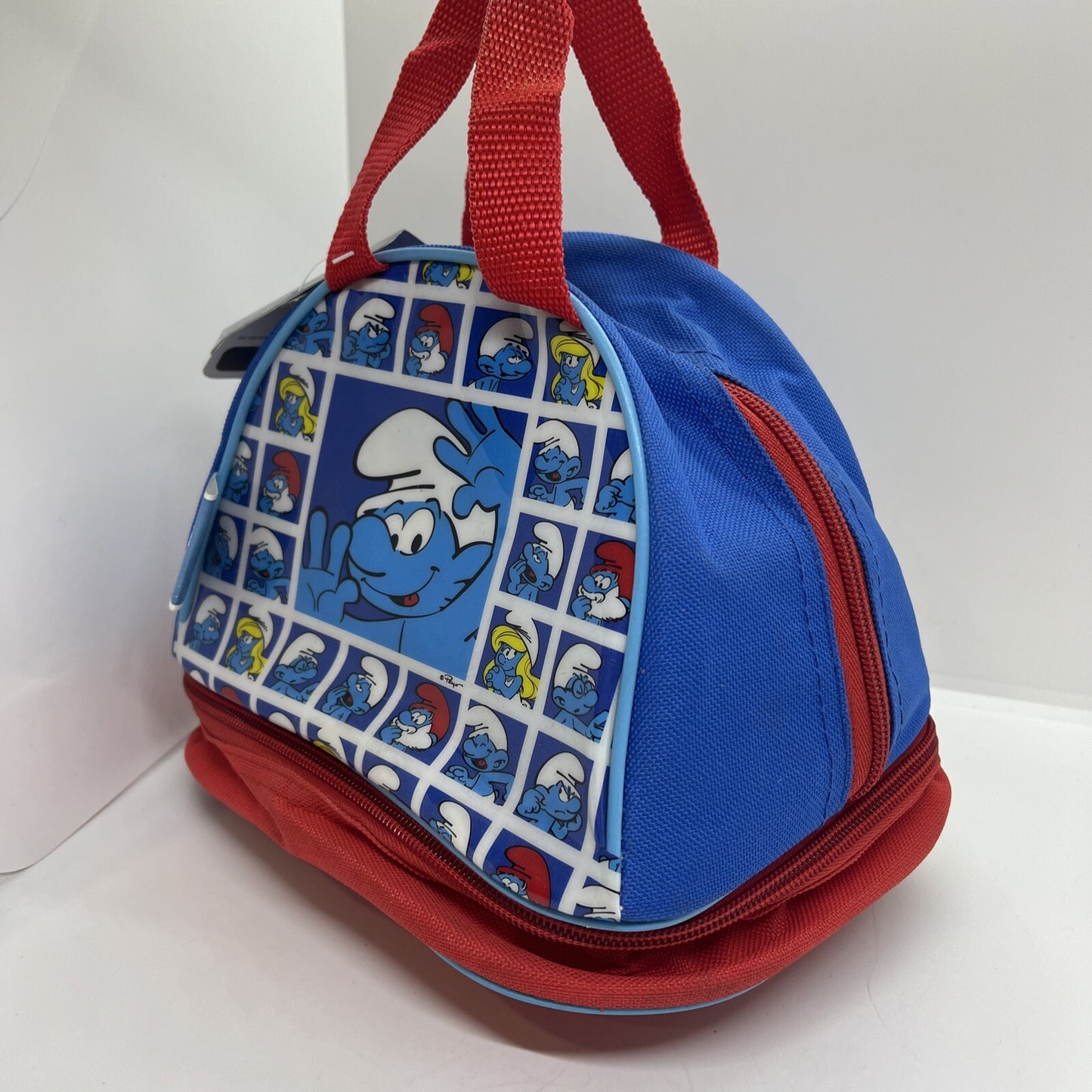 Cestino porta merenda Puffi puffo Peyo bambini