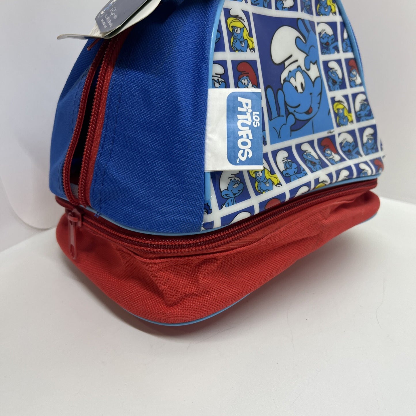 Cestino porta merenda Puffi puffo Peyo bambini