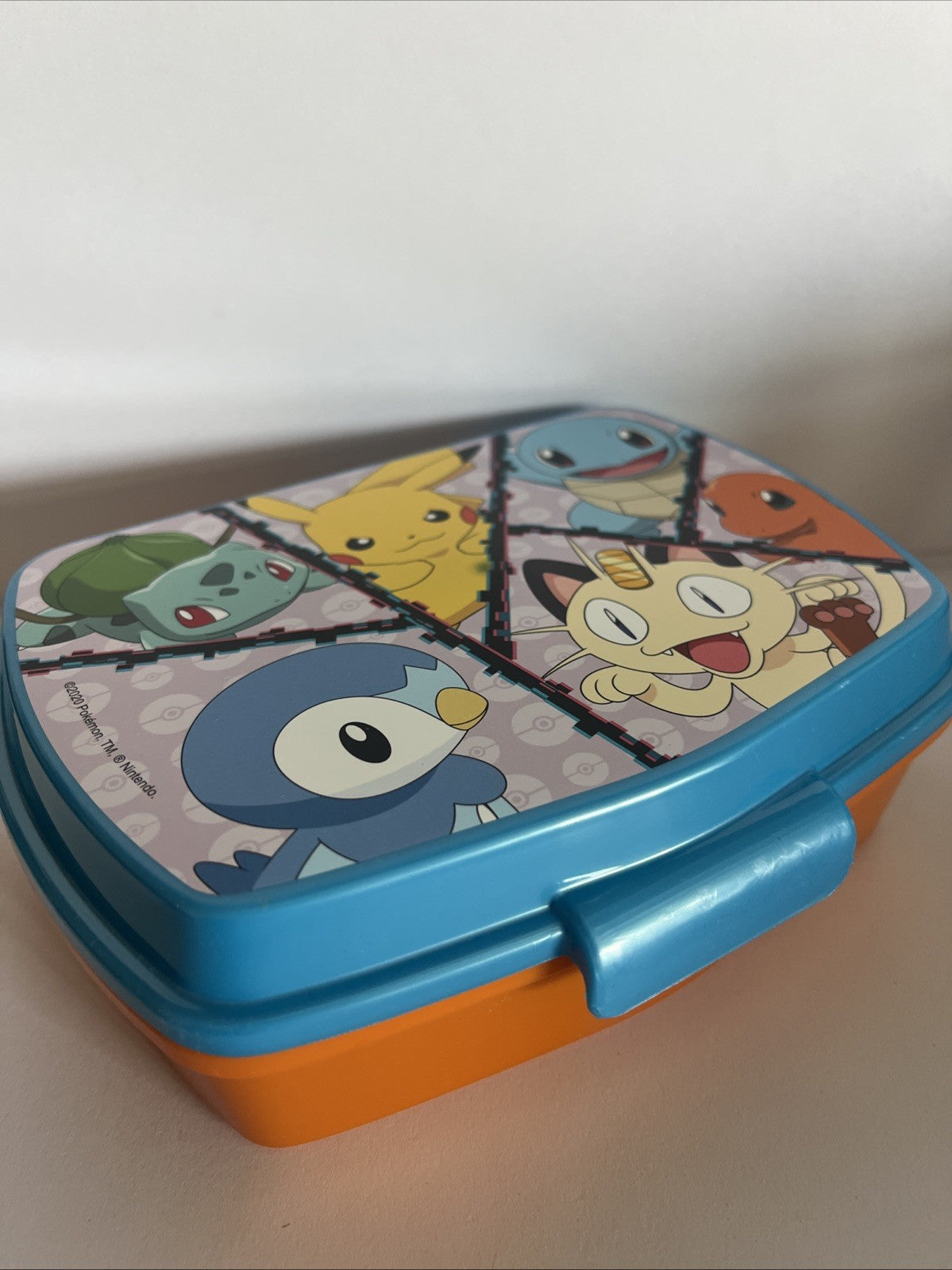 porta pranzo merenda in plastica per bambini Pokemon scuola asilo
