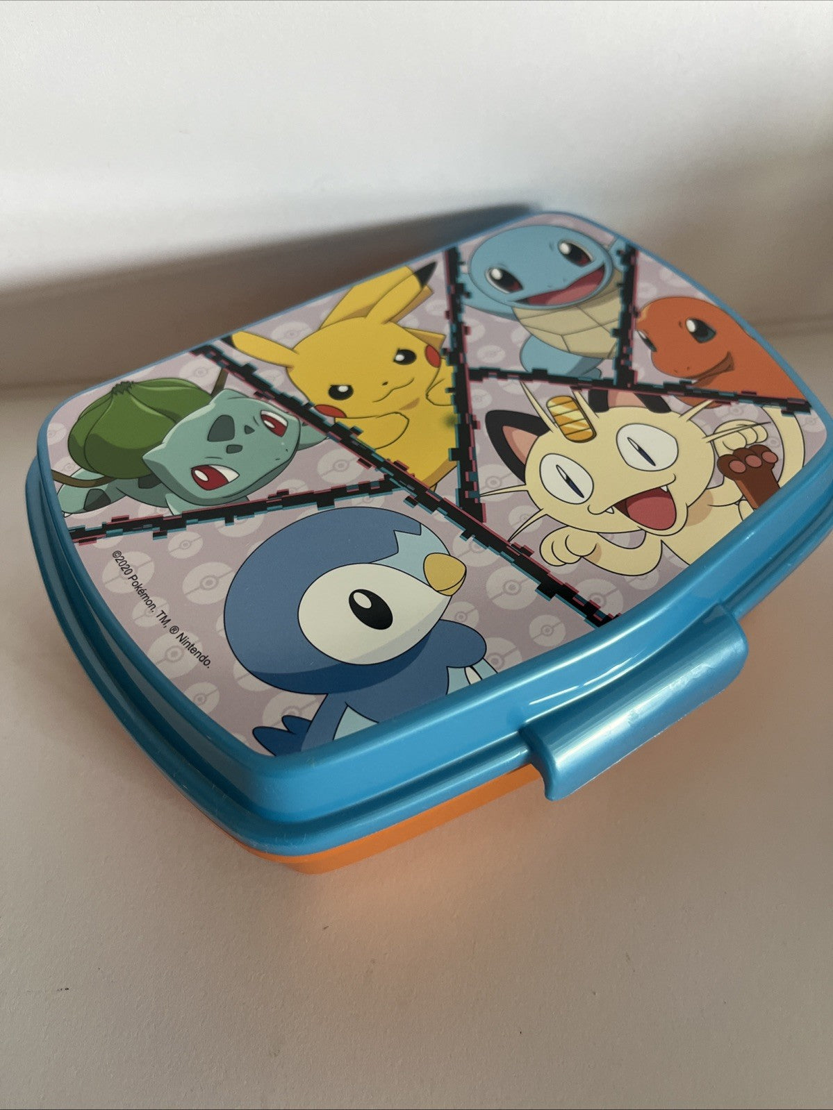 porta pranzo merenda in plastica per bambini Pokemon scuola asilo
