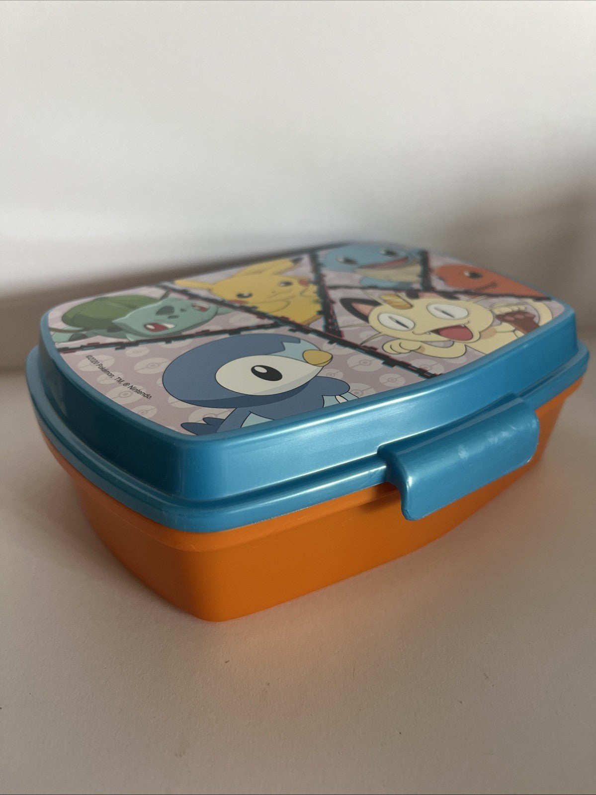 porta pranzo merenda in plastica per bambini Pokemon scuola asilo