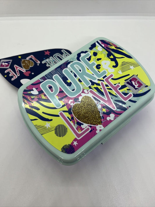 Condividi  porta merenda plastica bambina scuola sport gita pure Love