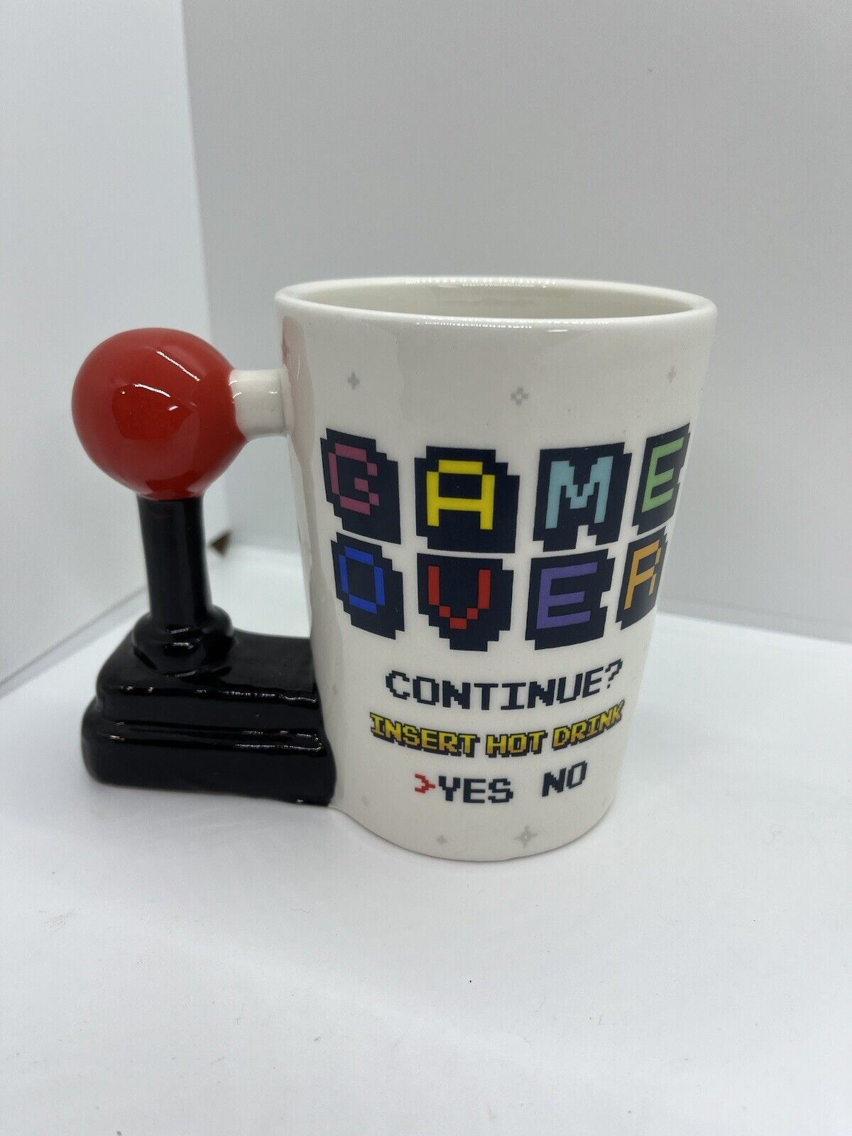 Tazza 3D manico controller arcade ceramica mug game vintage