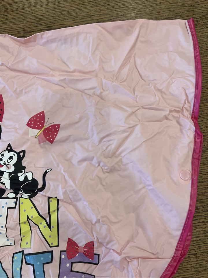 impermeabile mantellina anti pioggia bambina Disney Minnie mouse Tg Unica