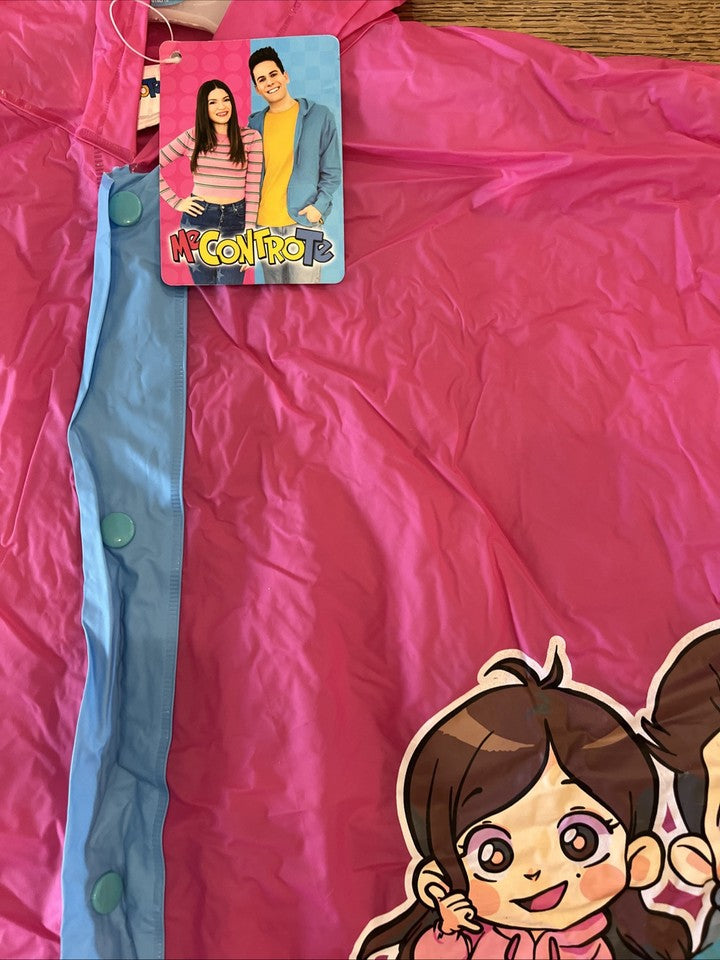 impermeabile mantellina anti pioggia bambina me contro te 6/7 anni Tg S sofi