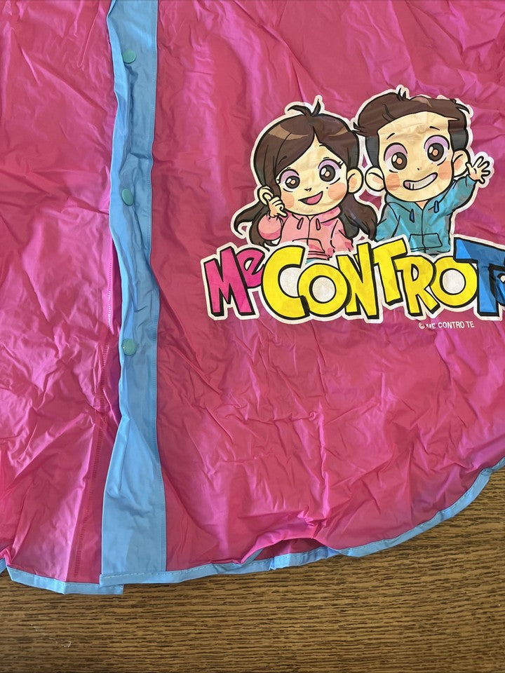 impermeabile mantellina anti pioggia bambina me contro te 8/9anni Tg M sofi lui