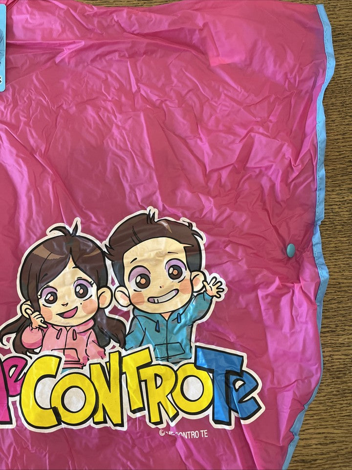 impermeabile mantellina anti pioggia bambina me contro te 6/7 anni Tg S sofi